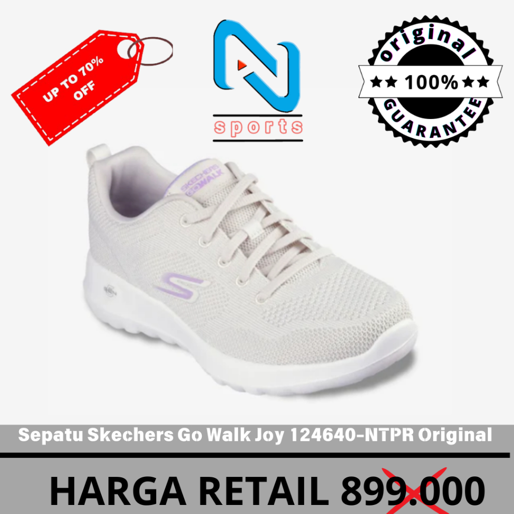 Skechers Go walk joy 124661/BBK Original 100%