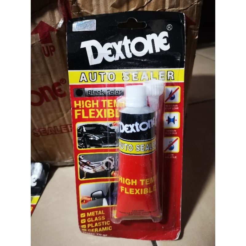 Promo Lem Dextone Auto Sealer/Lem Kaca Warna Hitam 70Gr