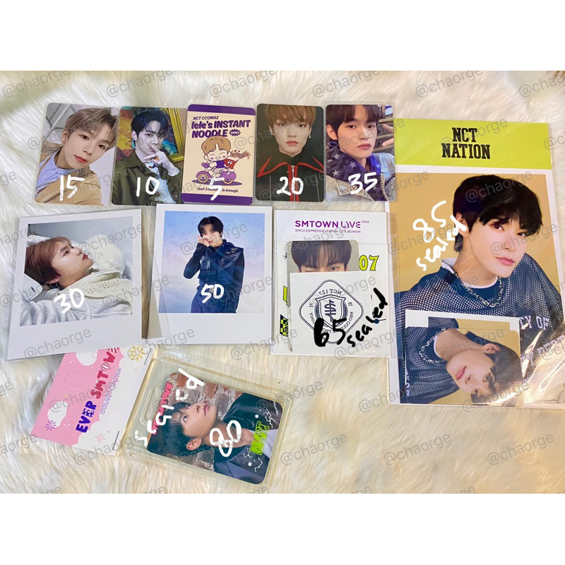 [WTS] READY STOCK PHOTOCARD SHOTARO KUN CHENLE DOYOUNG HAECHAN NCT 127 NCT DREAM WAYV NCT NATION EVE