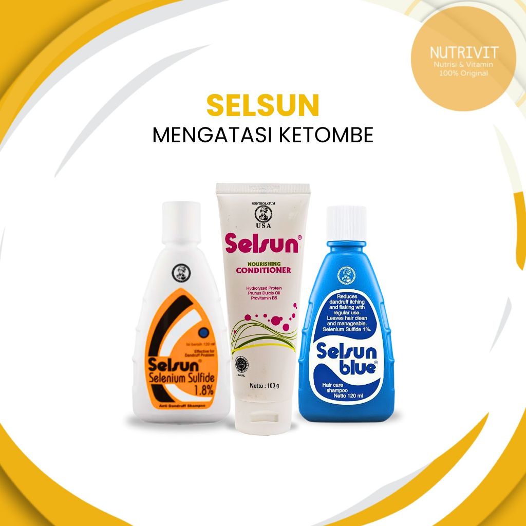 SELSUN BLUE / SELSUN YELLOW / CONDITIONER