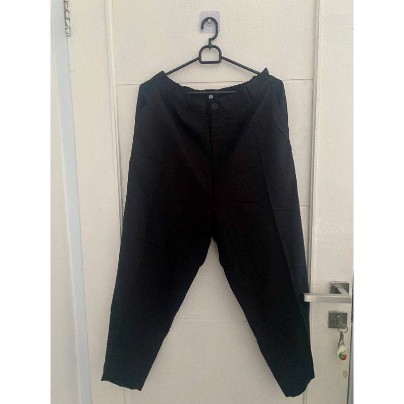 Geela - Celana Panjang Hitam Wanita Preloved