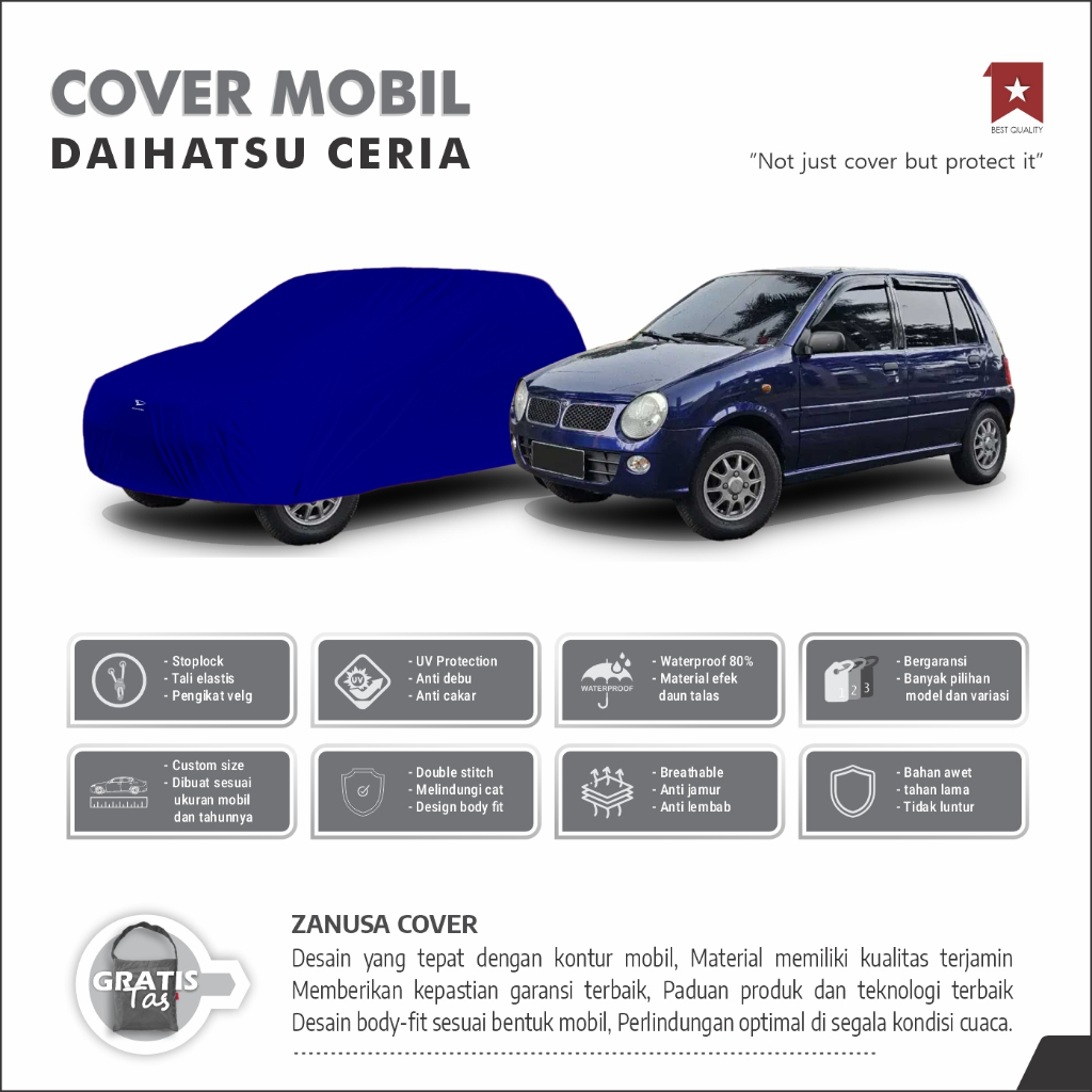 BODY COVER MOBIL DAIHATSU CERIA, SARUNG MOBIL DAIHATSU CERIA, SELIMUT MOBIL DAIHATSU CERIA