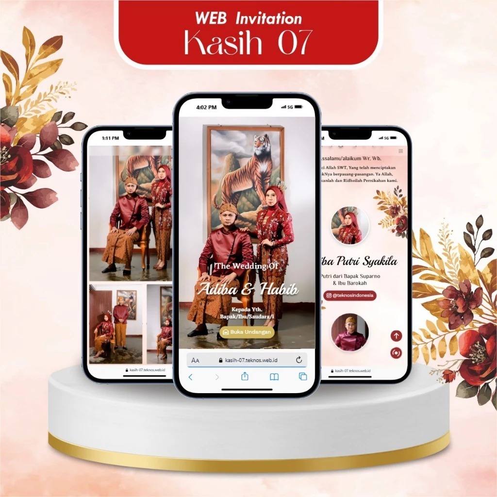 UNDANGAN WEB - UNDANGAN WEBSITE PERNIKAHAN - UNDANGAN DIGITAL PERNIKAHAN