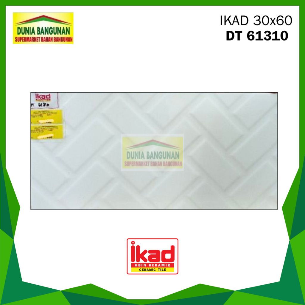 Keramik 30X60 IKAD DT 61310 KW2 Keramik Cutting Dinding / Keramik Dinding Kamar Mandi / Keramik Dind