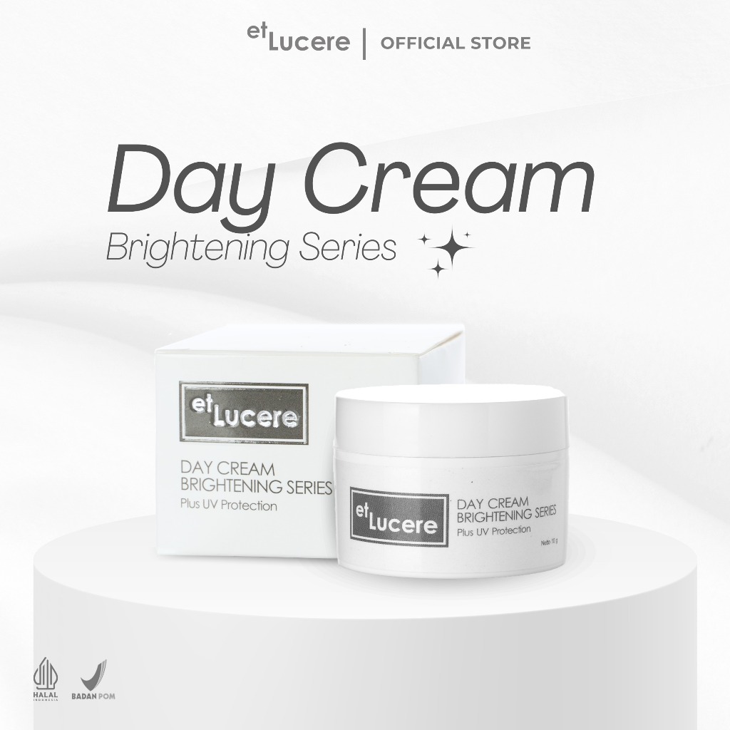 etLucere Day Cream Brightening Series Plus UV Protection – Krim Pagi Mencerahkan & Memudarkan Flek H