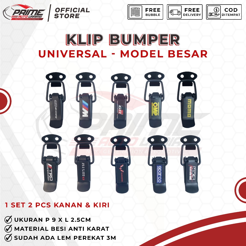 CLIP BUMPER UKURAN BESAR UNIVERSAL KLIP BUMPER UKURAN BESAR