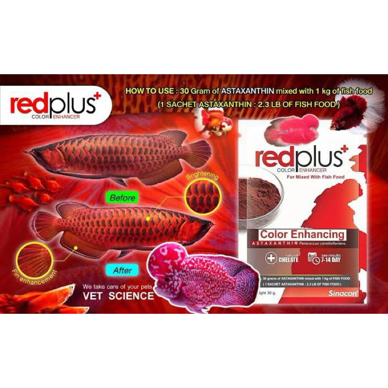Carophyll Astaxanthin Red Plus For arowana original