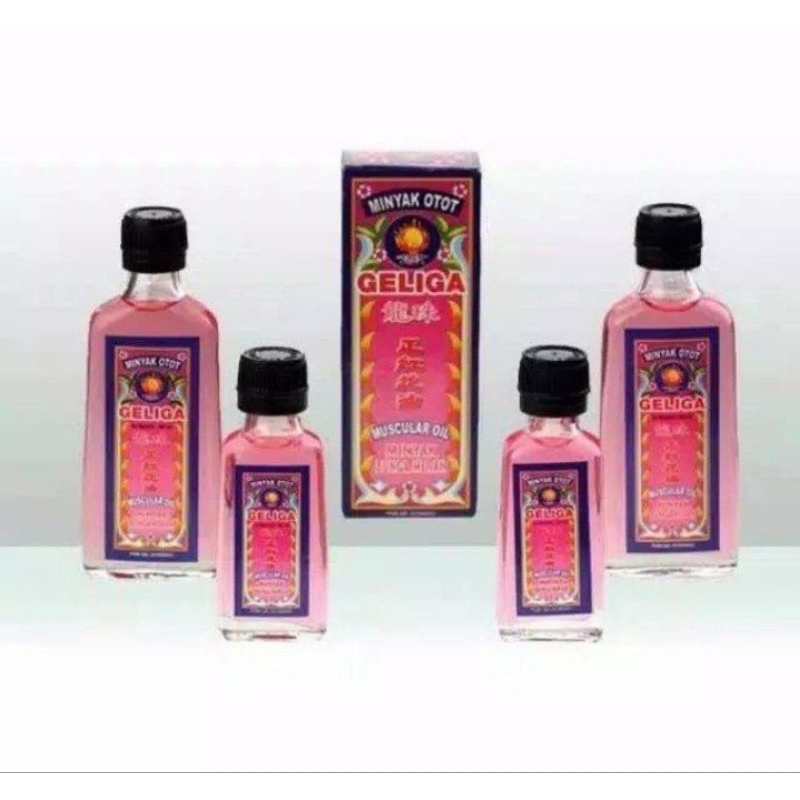 geliga cair minyak urut panas