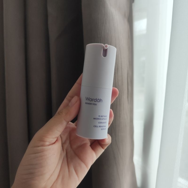 preloved Wardah retinol serum