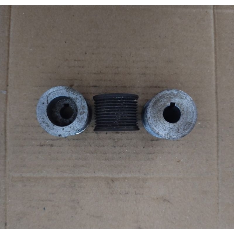Gear Dinamo 10jalur x as 14mm, untuk mesin Bordir komputer