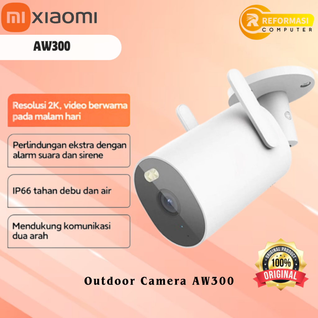 XIAOMI CCTV Xiaomi Outdoor Camera AW300