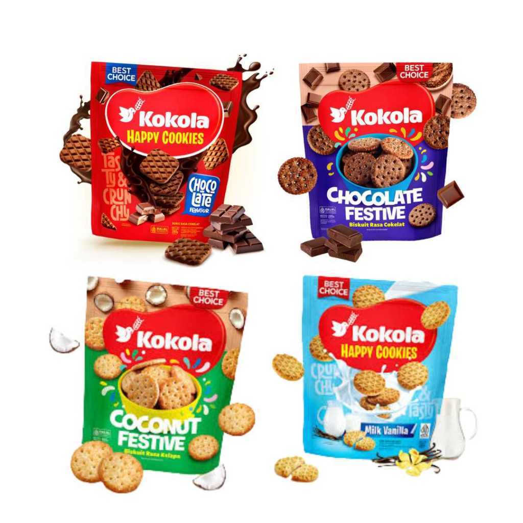 

Kokola Pouch Series 280gr - Happy Cookies Festive