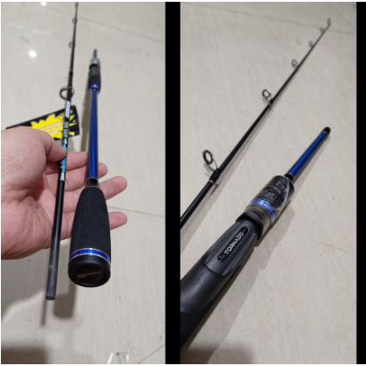 Joran Pancing Tornado Arrow 562 165 cm Solid Carbon PE 08 20 Jigging Laut