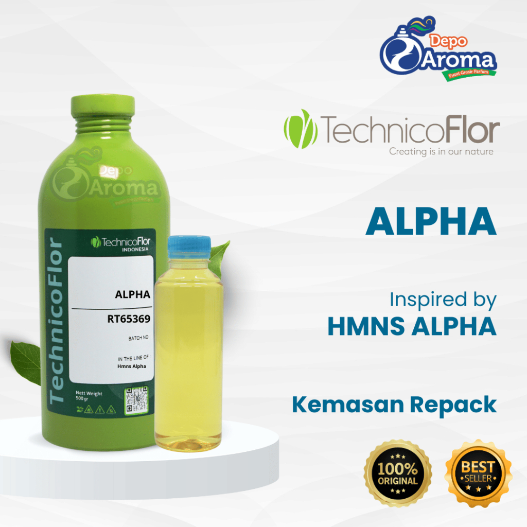 PARFUM BIBIT MURNI - ALPHA - REPACKING 100ML - TECHNICOFLOR