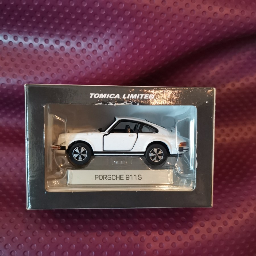 Tomica Limited Porsche 911 911s Putih no number TL