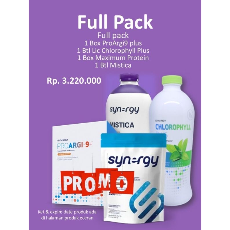 

Paket Full pack