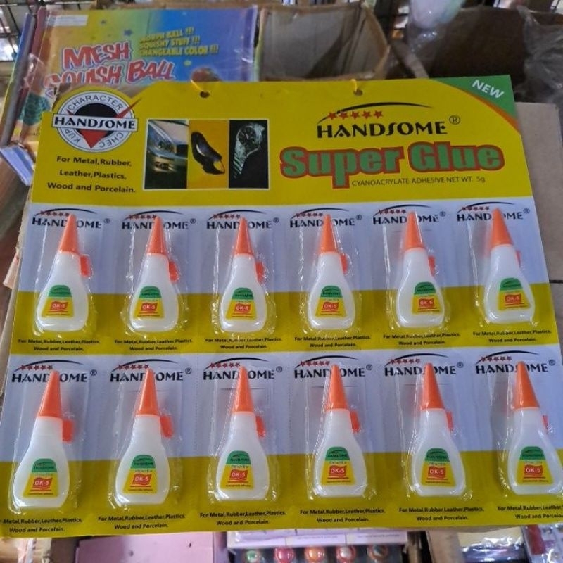 

Lem handsome super glue 1 lusin 5g