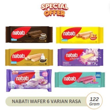 

NABATI WAFER KRIM 122 GRAM ALL VARIAN