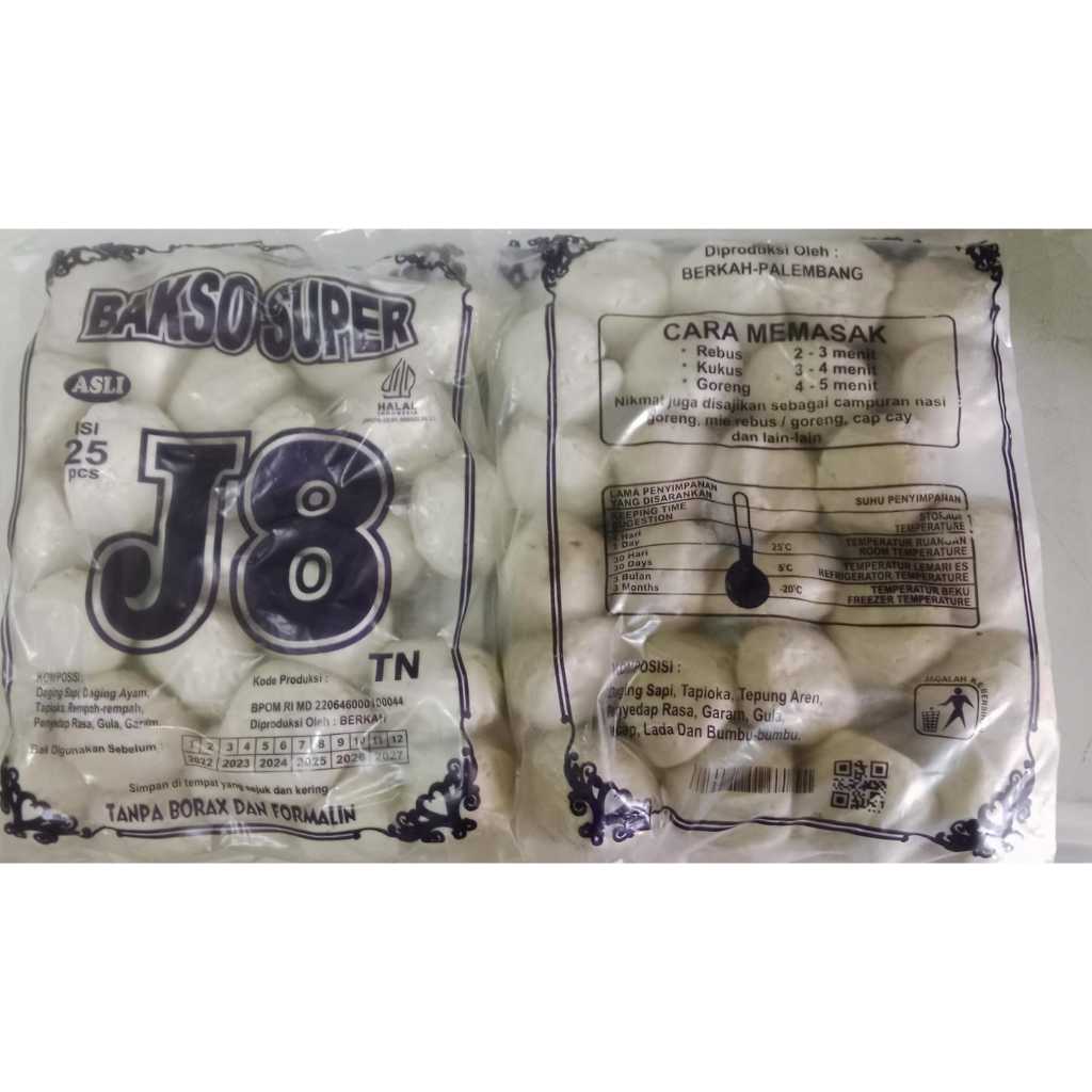 

Bakso Goreng J8 isi 25 Butir