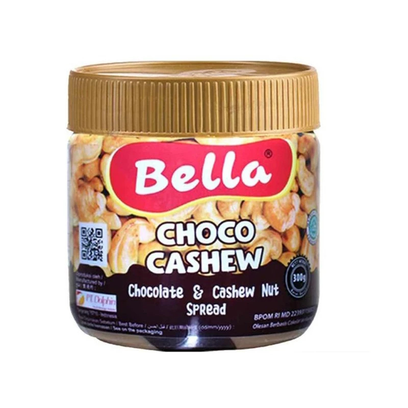 

[Exp 22 Mei 25] Bella Choco Cashew Spread Chocolate & Cashew Nut 300gr