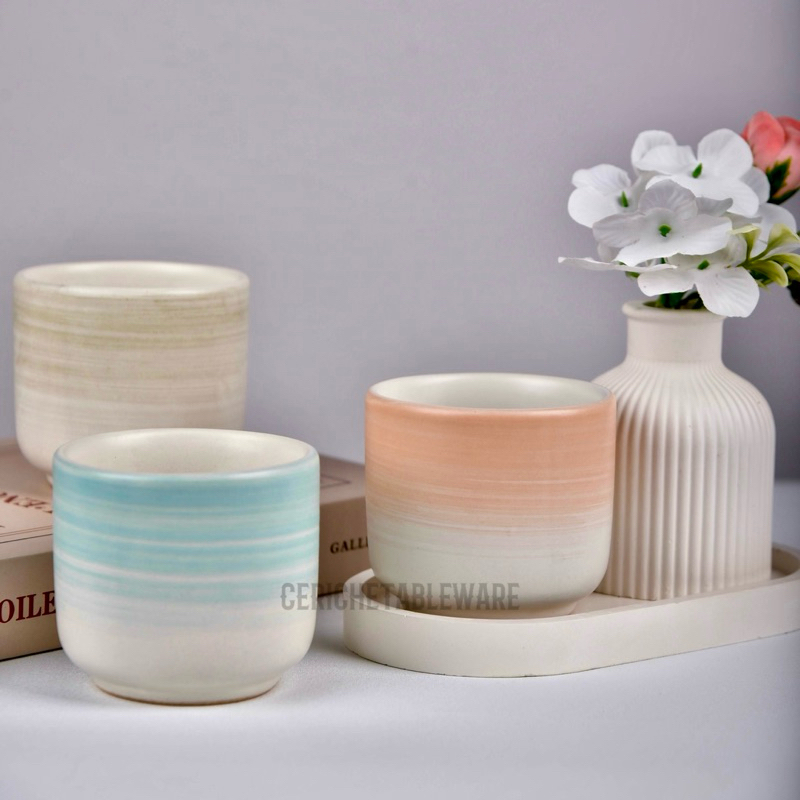 Ceriche Bea Mug Ceramic Gradation / Gelas Keramik / Cup / Ocha Tea Glass / Gelas Aesthetik / Japanes