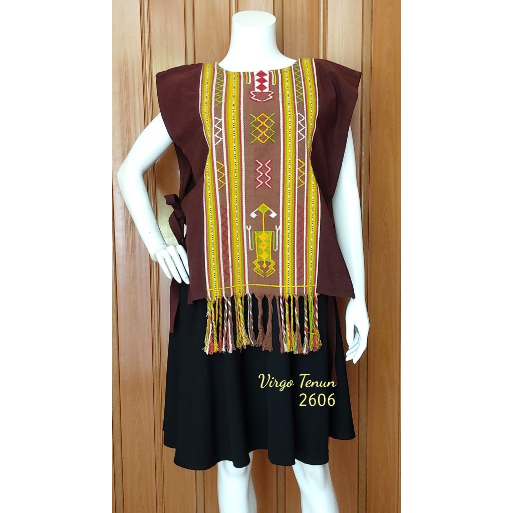 RTW 2606 Vest / rompi tenun buna Ayotupas, Timor, NTT