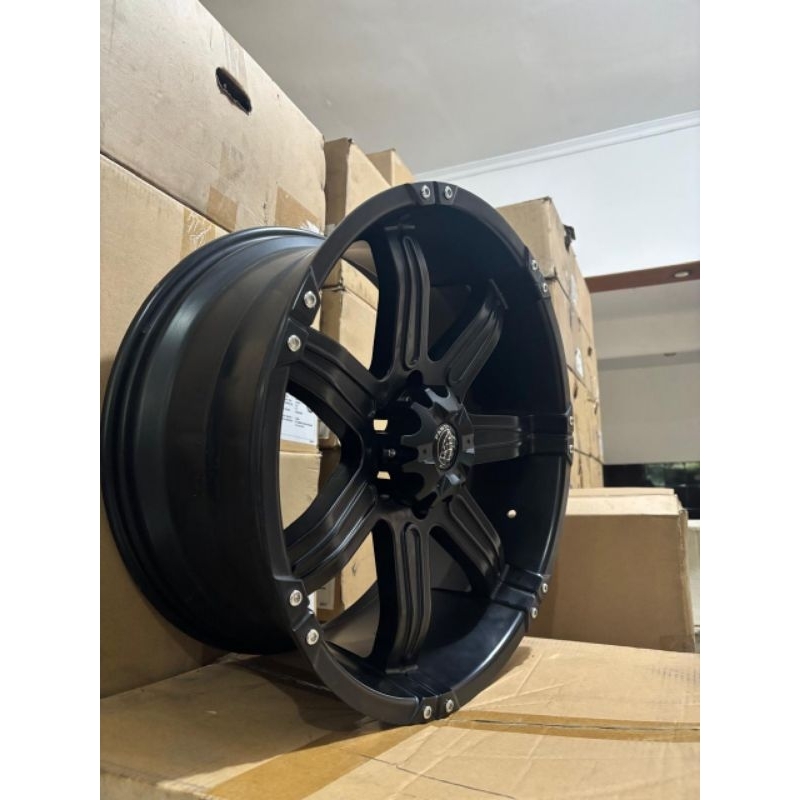 Velg Mobil Marvel BLACK PANTHER Wakanda Ring 20 lubang 6 R20 hole 6