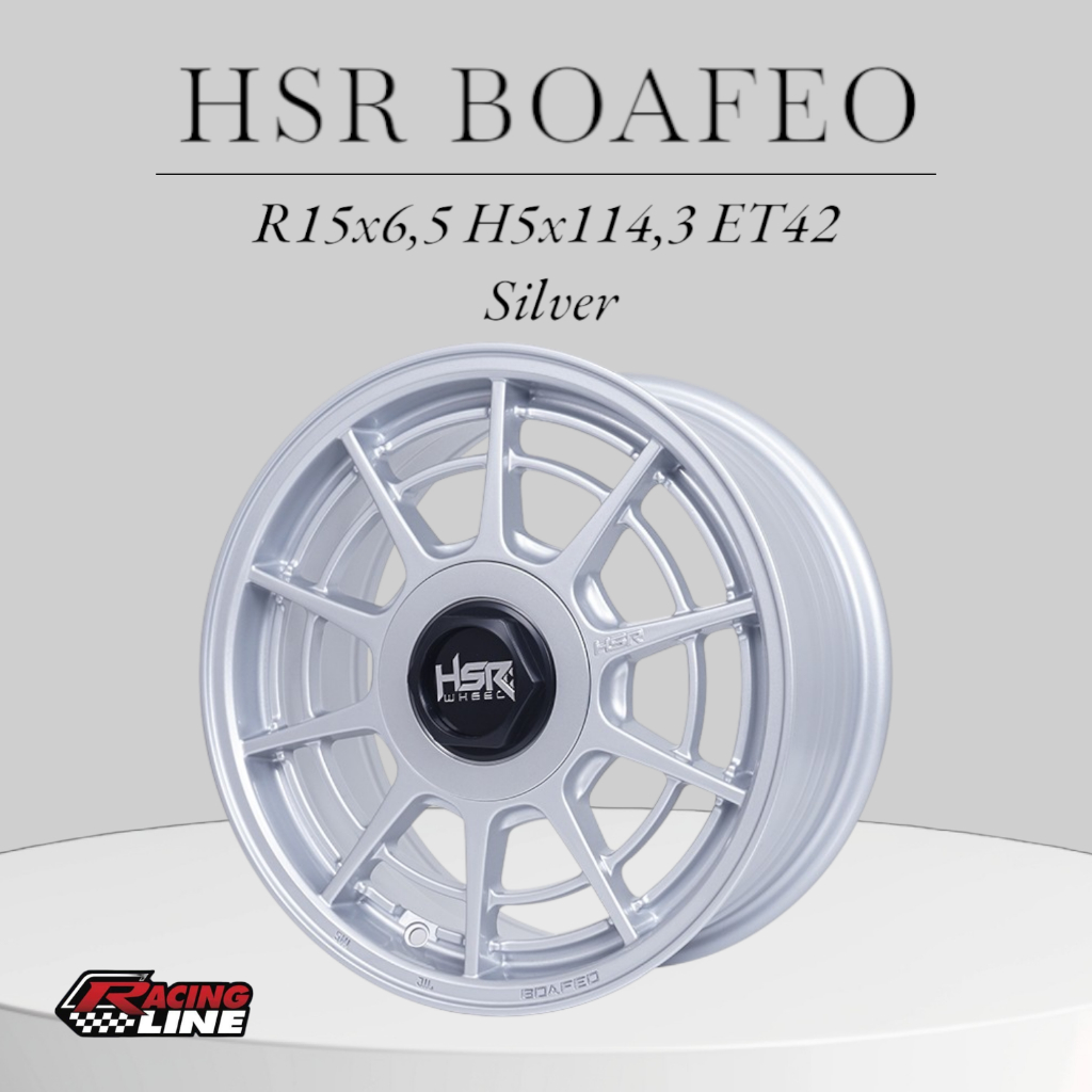 Velg Mobil L300 Ring 15 Lebar 6,5 HSR BOAFEO R15 - velg mobil  murah - pelak mobil r15