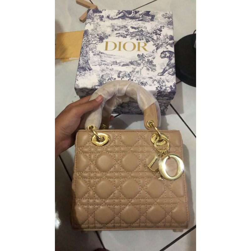 Tas CD Lady Di0r Khaki - Online Store Purwokerto