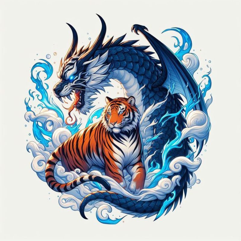 

stiker 3D naga keren, stiker print sudah cutting, anti air, size 20 x 20 cm
