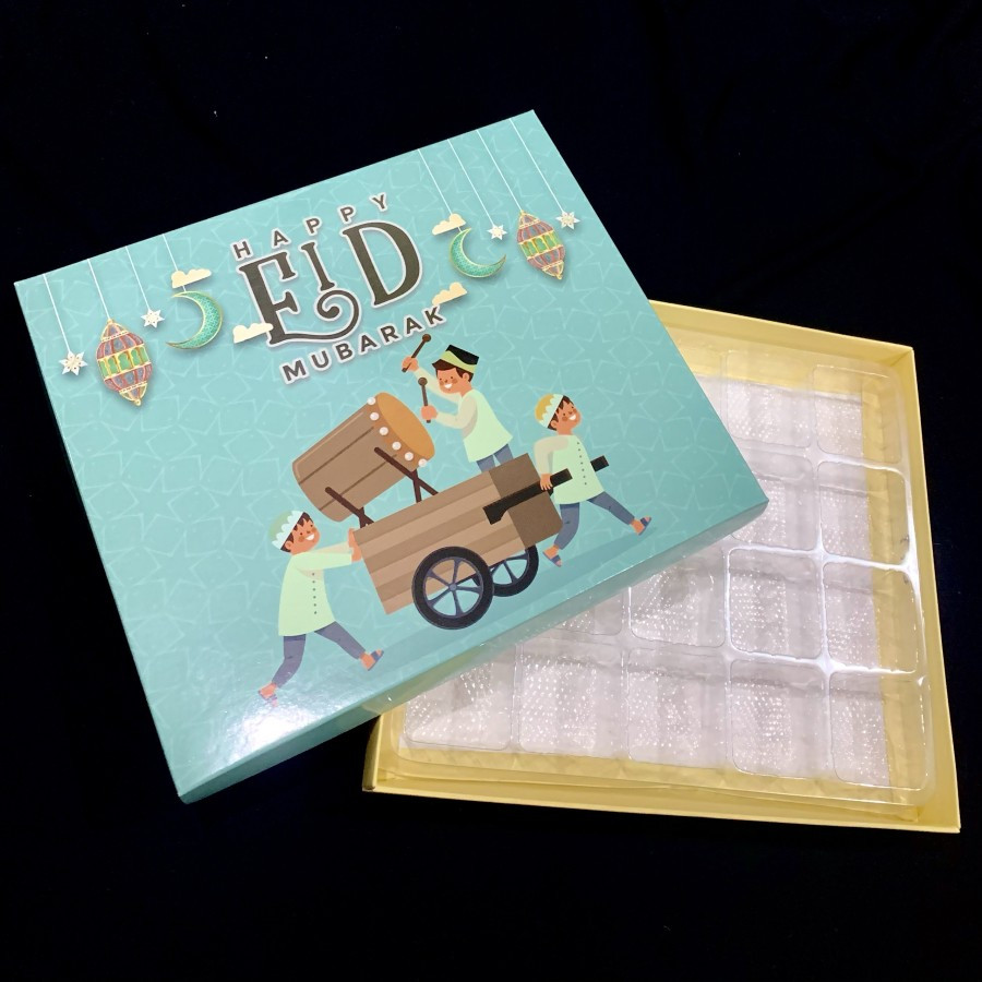 

5 pcs Box Nastar Bedug Lebaran Kardus Kotak Mochi Packaging Hampers Idul Fitri Eid Mubarak