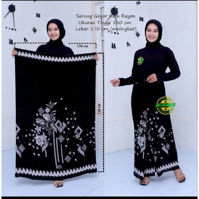 SARUNG GOYOR SANTRIWATI / SARUNG SANTRI PUTRI / SARUNG WANITA / SARUNG AQIL