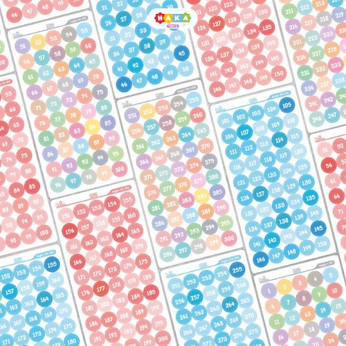

Sticker Angka Deco / Number Sticker Tumblr Dekorasi Keyboard Bujo Bullet Journal / Stiker Jurnal Angka Aesthetic / Haka Toys