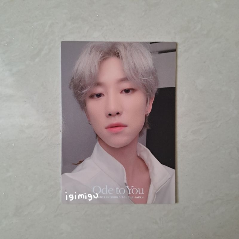 SEVENTEEN THE8 Minghao Ode To You OTY Japan Trading Card TC