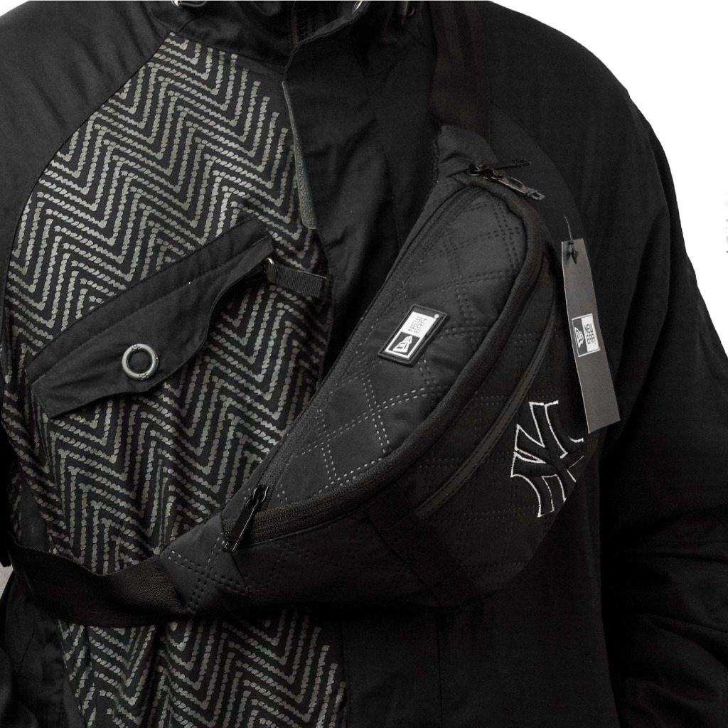 Waist Bag NY New York Tas Selempang Pinggang as Waist Pria Logo Simple Import Premium Vintage #496