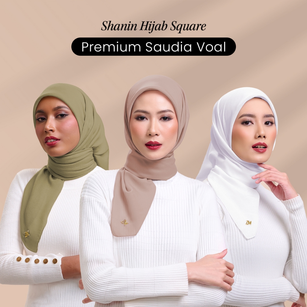 ZM Zaskia Mecca - Shanin Tasdia Voal Premium Saudi - Sadi Upgraded