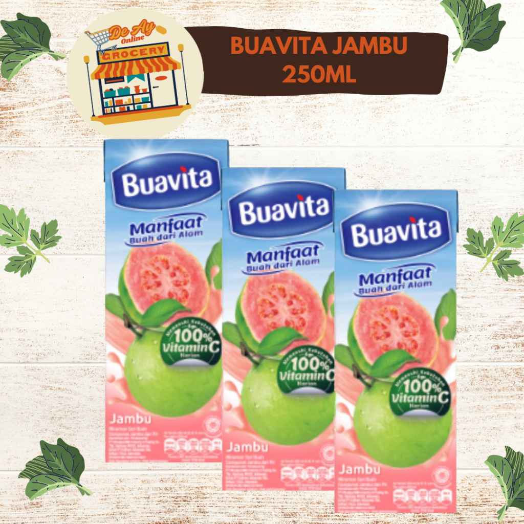 

Buavita Juice Jambu 250 Ml