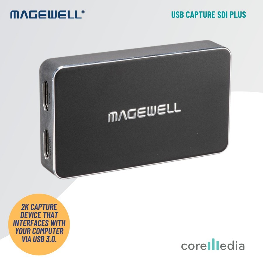 Magewell USB Capture SDI Plus, One-Channel 2K Capture Device
