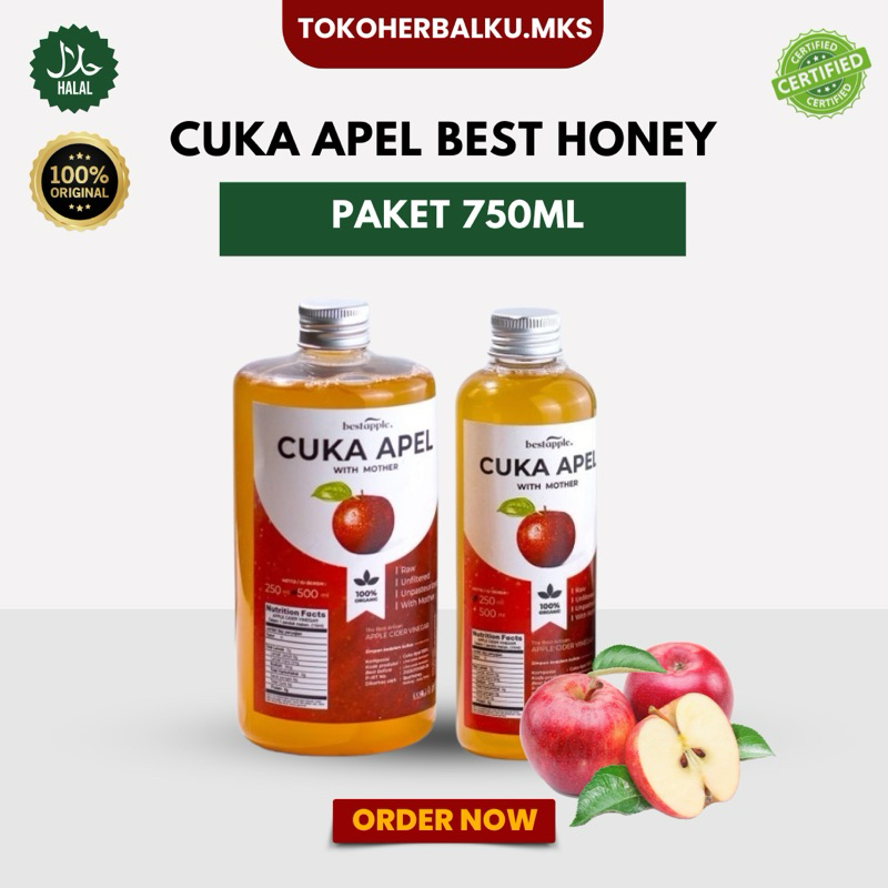 

CUKA APEL Best Honey With Moter 750ML