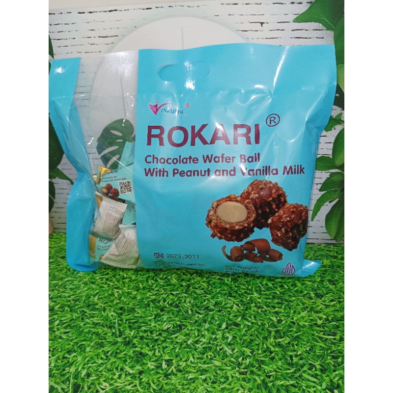 

ROKARI PREMIUM COKLAT KACANG BALL 280gr