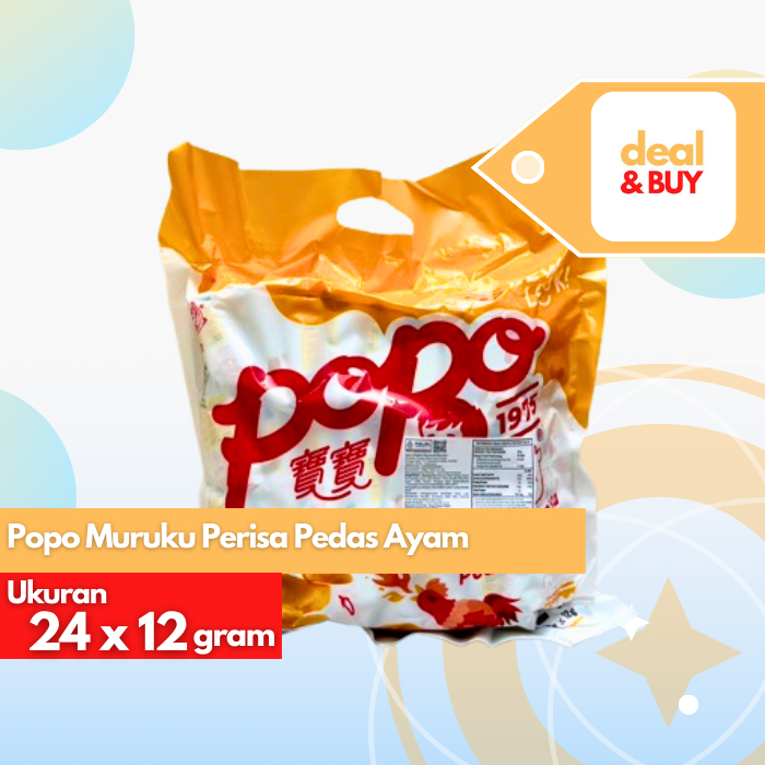 

RB Popo Muruku Ikan (Fish Muruku) - Pedas Manis (Sweet & Spicy) - Ayam Pedas (Spicy Chicken) -