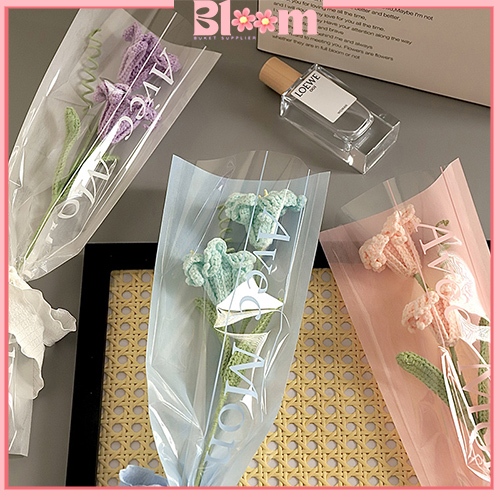 

Plastik Single Wrapping Motif Ave Mon Coeur Single Flower Wrapping Plastic Single Flowers Cellophane SF36