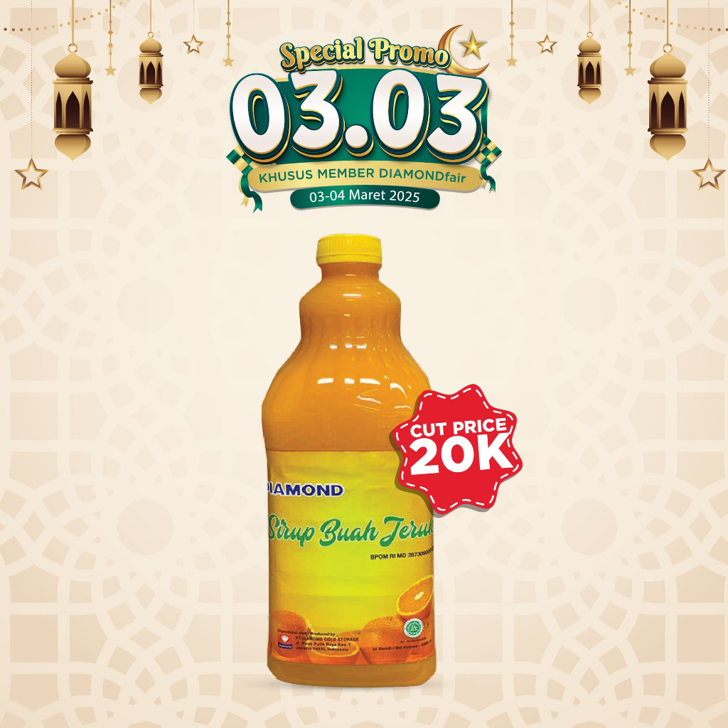 

PROMO POTONGAN HARGA 20K DIAMOND SQUASH CELL 2 LT