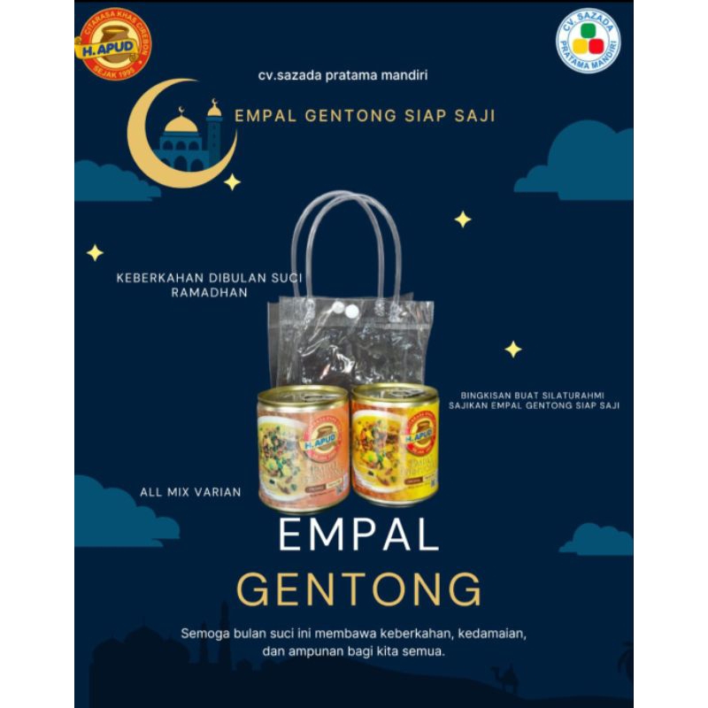 

Parsel Ramadhan+Tas bening(isi 2pcs bisa mix+Tas bening)