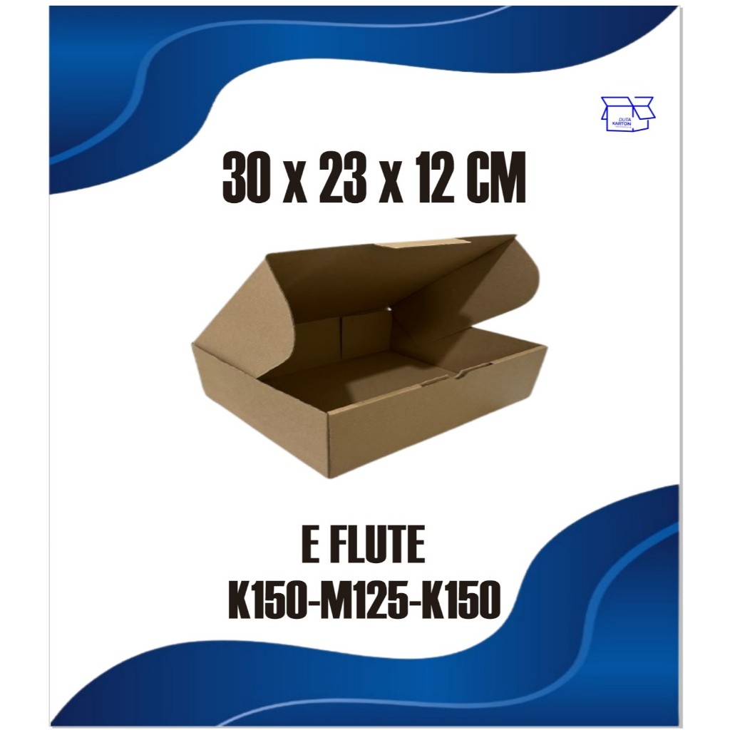 

30X23X12 KARDUS PACKING DIECUT (Min order 5 pc)