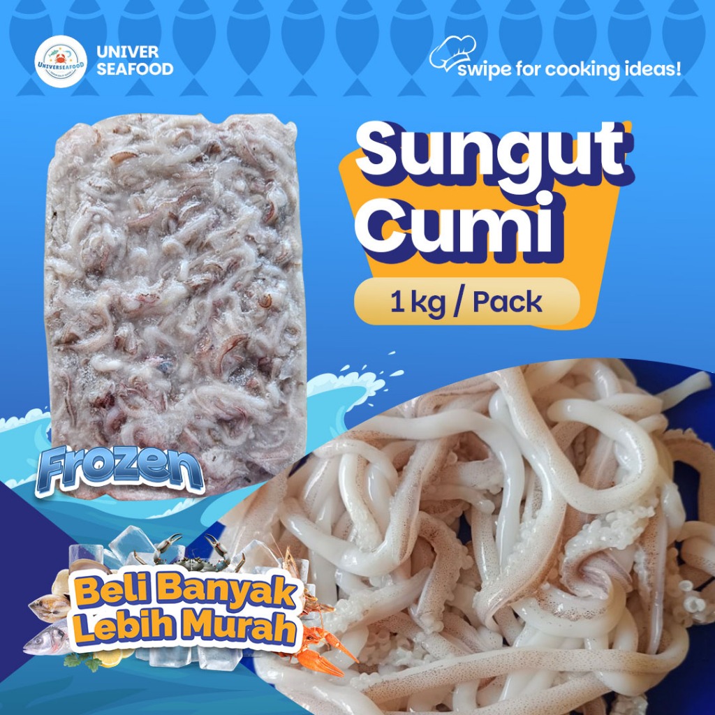 

Sungut/ Tentakel Cumi 1 kg Termurah!!