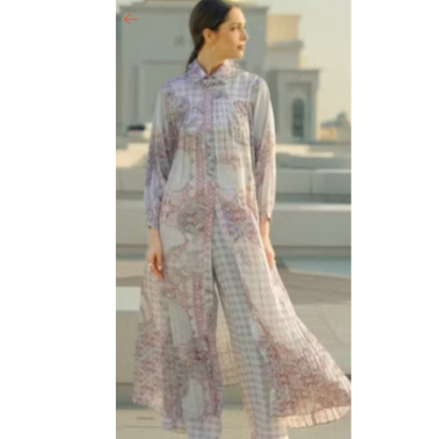 FESTIVE PLEATED SHIRT DRESS