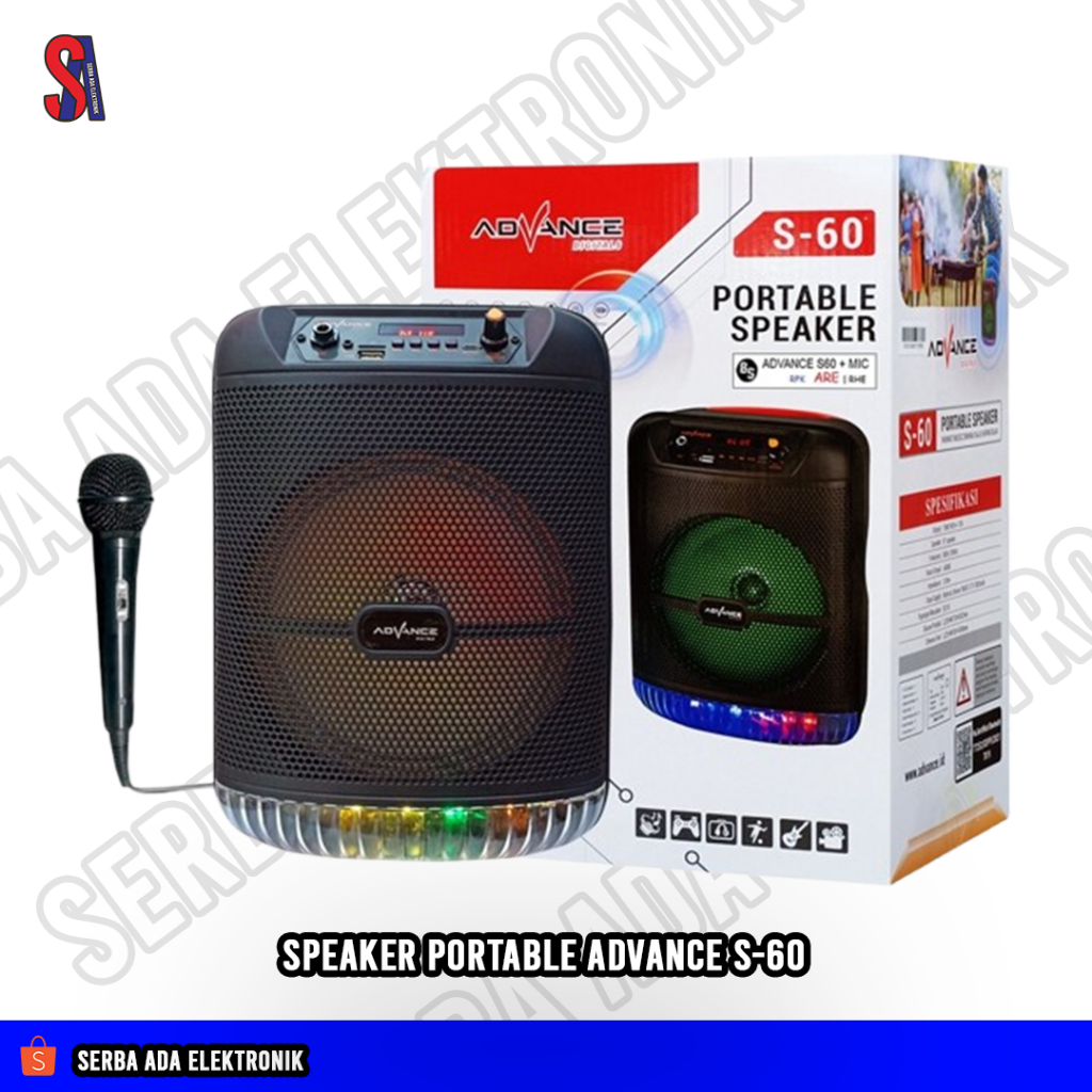 Speaker Portable Advance S-60