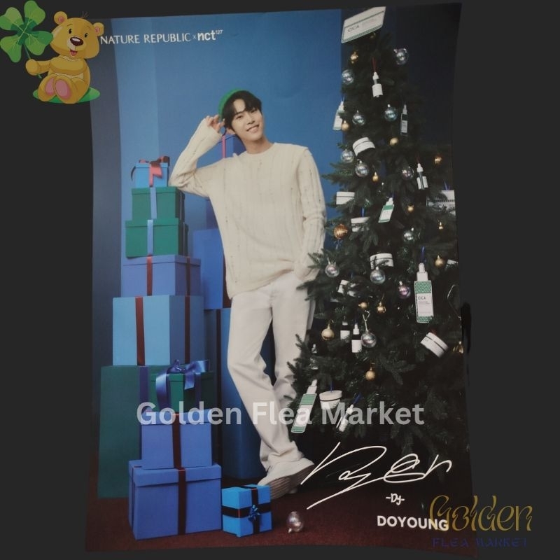 [ORI] NCT 127 x Nature Republic Official Poster (Full Member, Doyoung, Mark, Haechan)