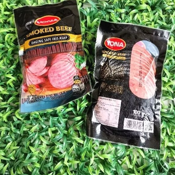 

Yona Smoked Beef Daging Sapi Iris Asap - Berat 250 gr